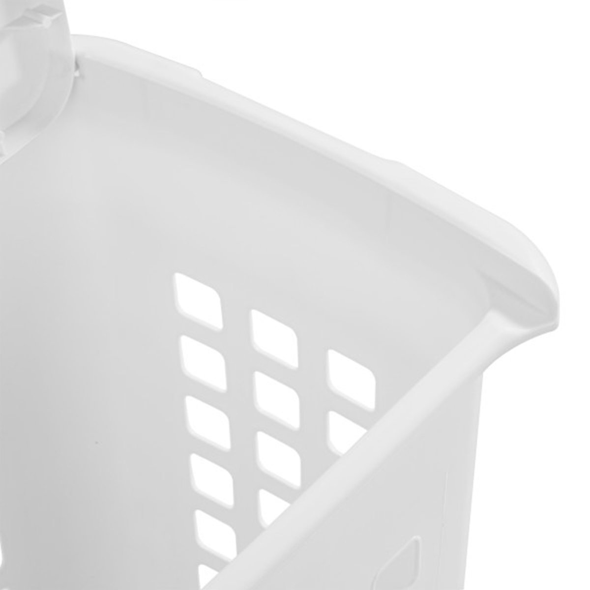 Sterilite Rectangular LiftTop Plastic Laundry Hamper Basket Bin w/ Lid